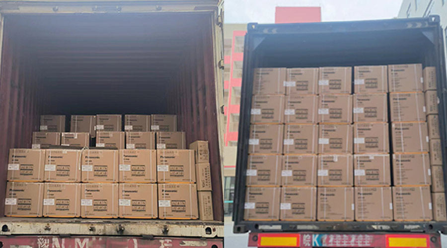 時(shí)間就是金錢！金環(huán)電器快速完成松下衣物烘干機(jī)發(fā)貨